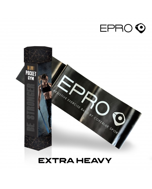 EPRO by Coreblue Sport Resistance Exercise Band - 1.5m Extra Heavy