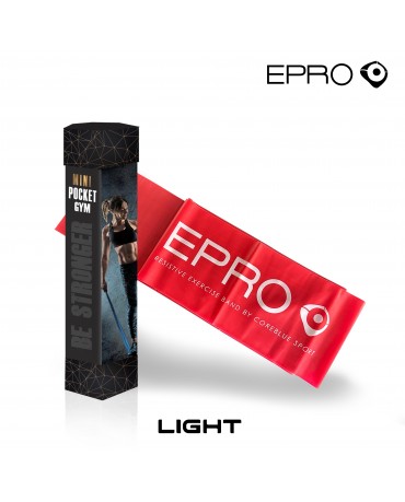 EPRO by Coreblue Sport Resistance Exercise Band - 1.5m Light EPRO by Coreblue Sport Resistance Exercise Band - 1.5m Light