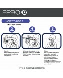 EPRO Incentive Spirometer (5000ml Adult) Lung Breathing Exerciser