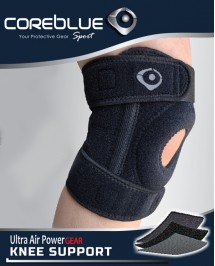 Coreblue Knee Support Adjustable Open Patella - Max Patella  Coreblue Knee Support Adjustable Open Patella - Max Patella