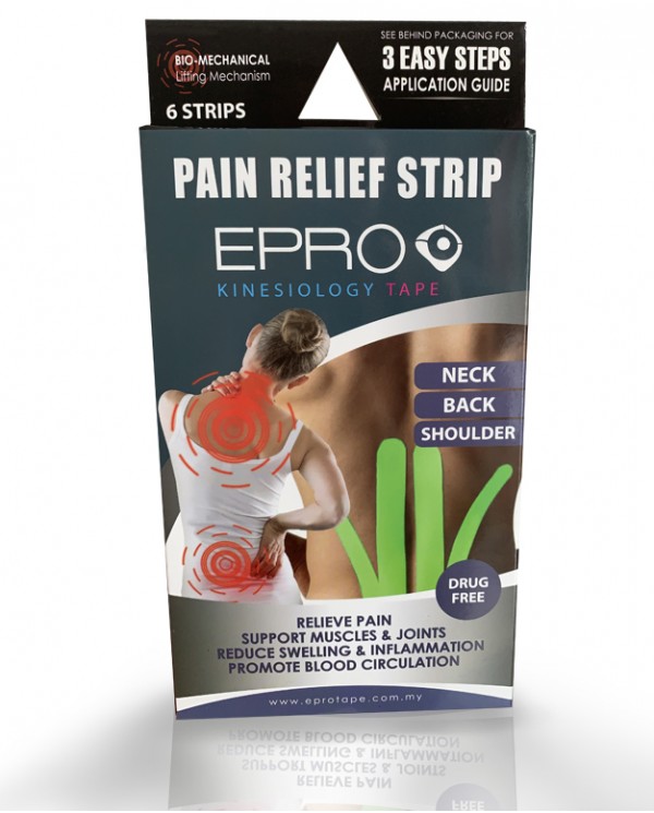EPRO Pain Relief Strip - Pink & Neon Green