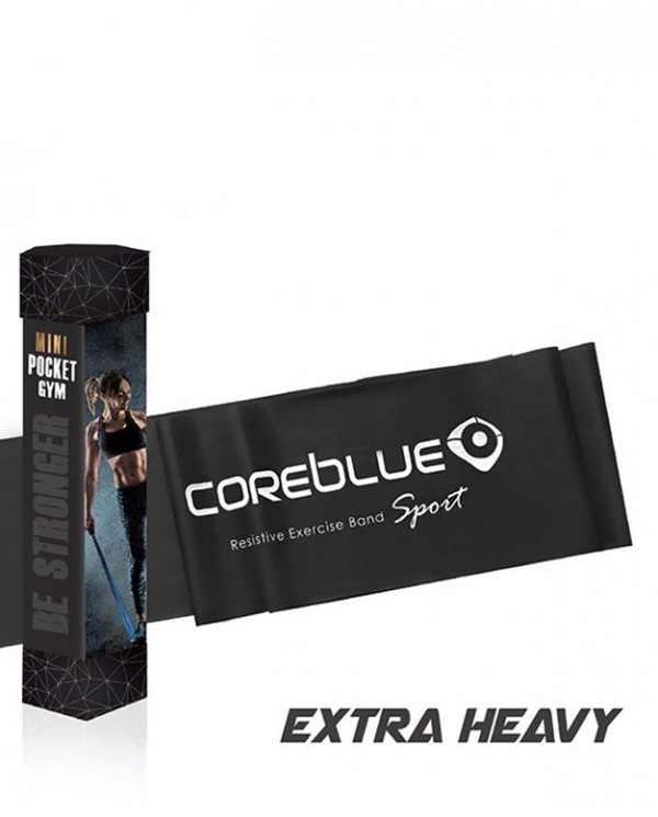 Coreblue Resistance Exercise Band - 1.5m Extra Heavy