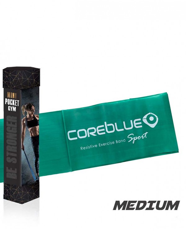 Coreblue Resistance Exercise Band - 1.5m Medium